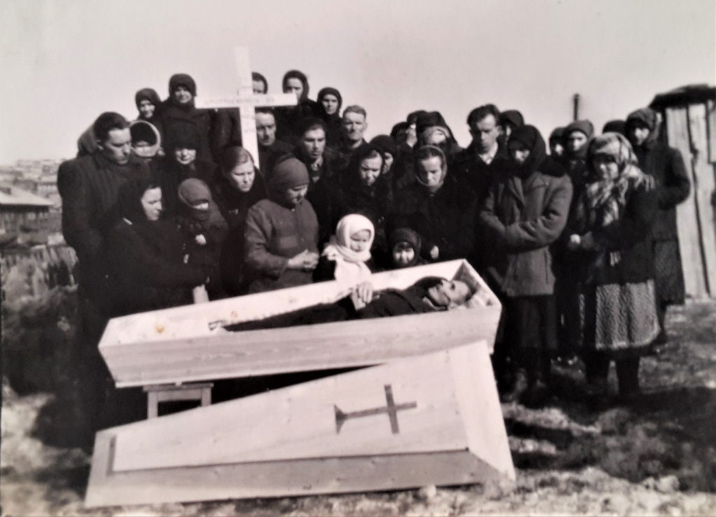 Pogrzeb prapradziadka Bazylego na Syberii